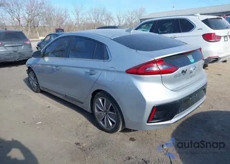 2019 Hyundai Ioniq Hybrid Limited из США, поврежденный, VIN KMHC05LC2KU110488